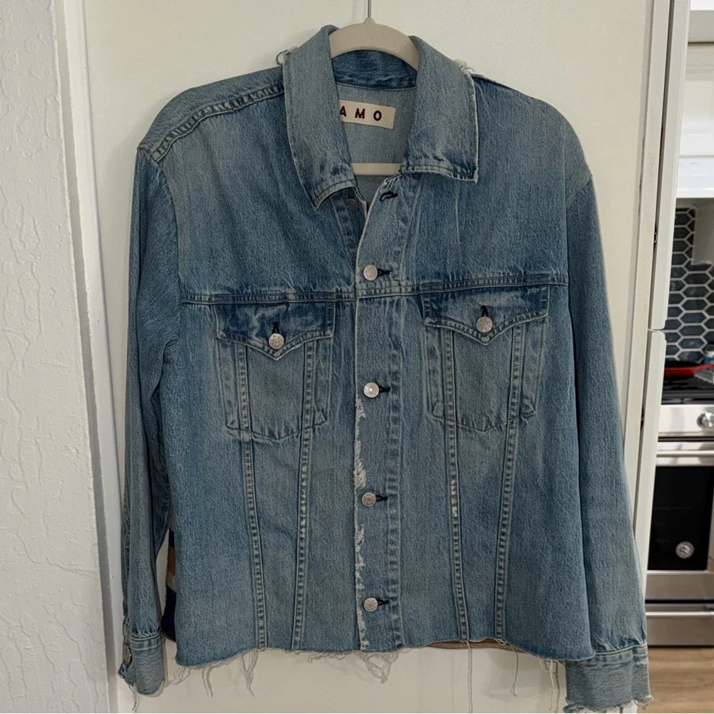 AMO Canteen Denim Jacket in Big Skies | S/M